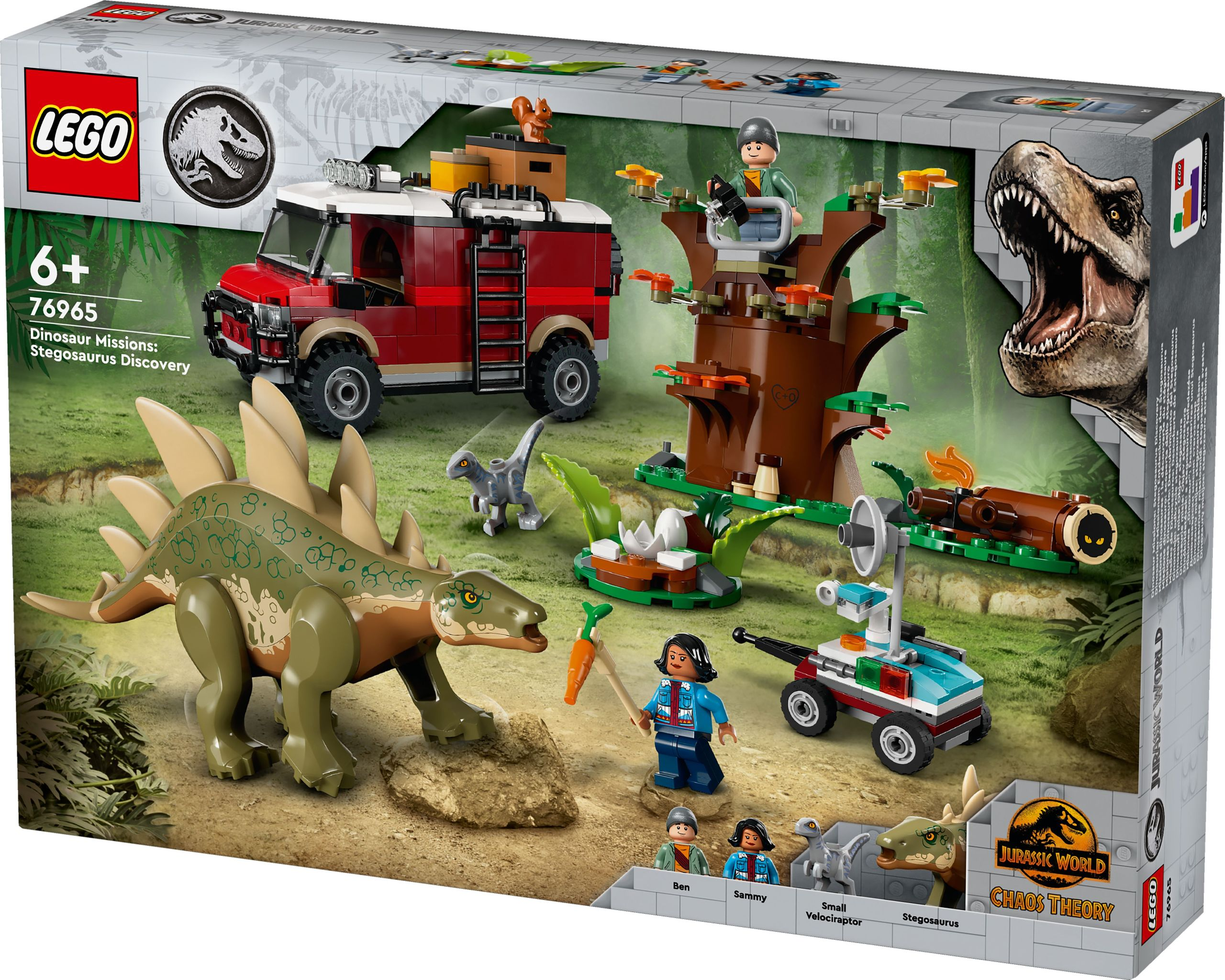 Конструктор LEGO 76965 Jurassic World Місії динозаврів: Знахідка стегозаврафото3