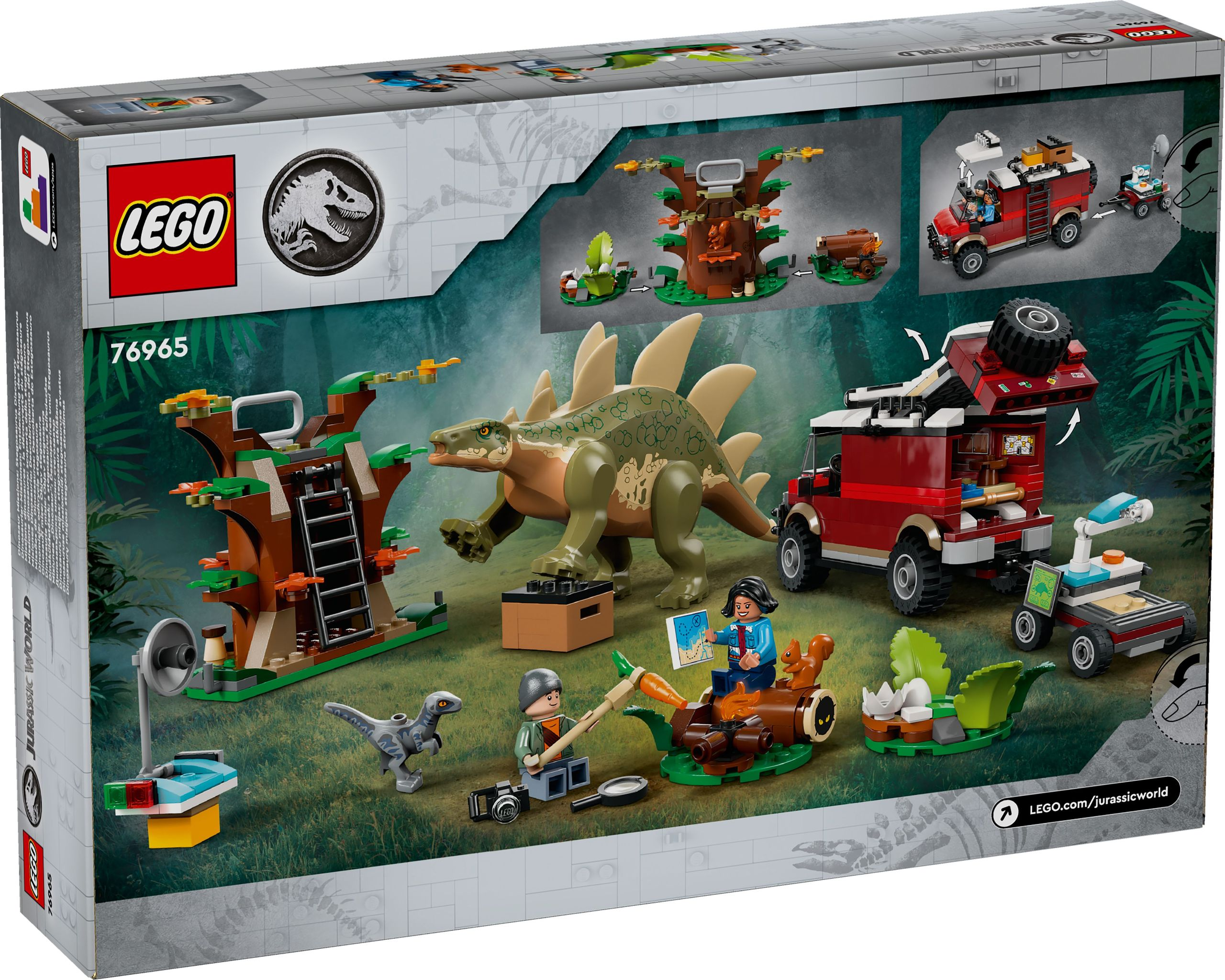 Конструктор LEGO 76965 Jurassic World Місії динозаврів: Знахідка стегозаврафото40