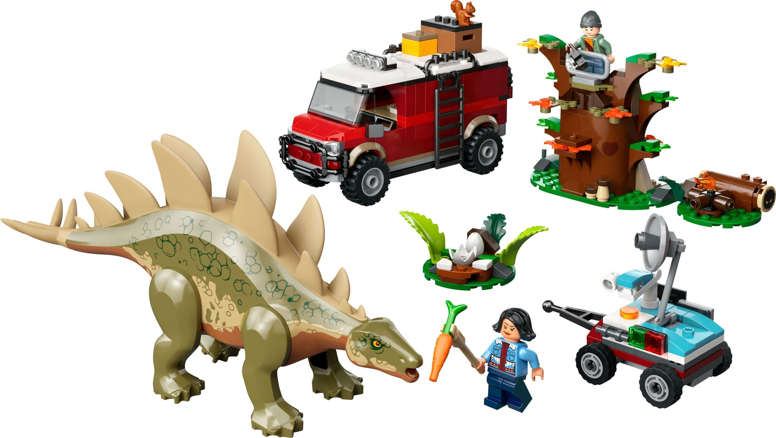 Конструктор LEGO 76965 Jurassic World Миссии динозавров: Находка стегозавра фото 6