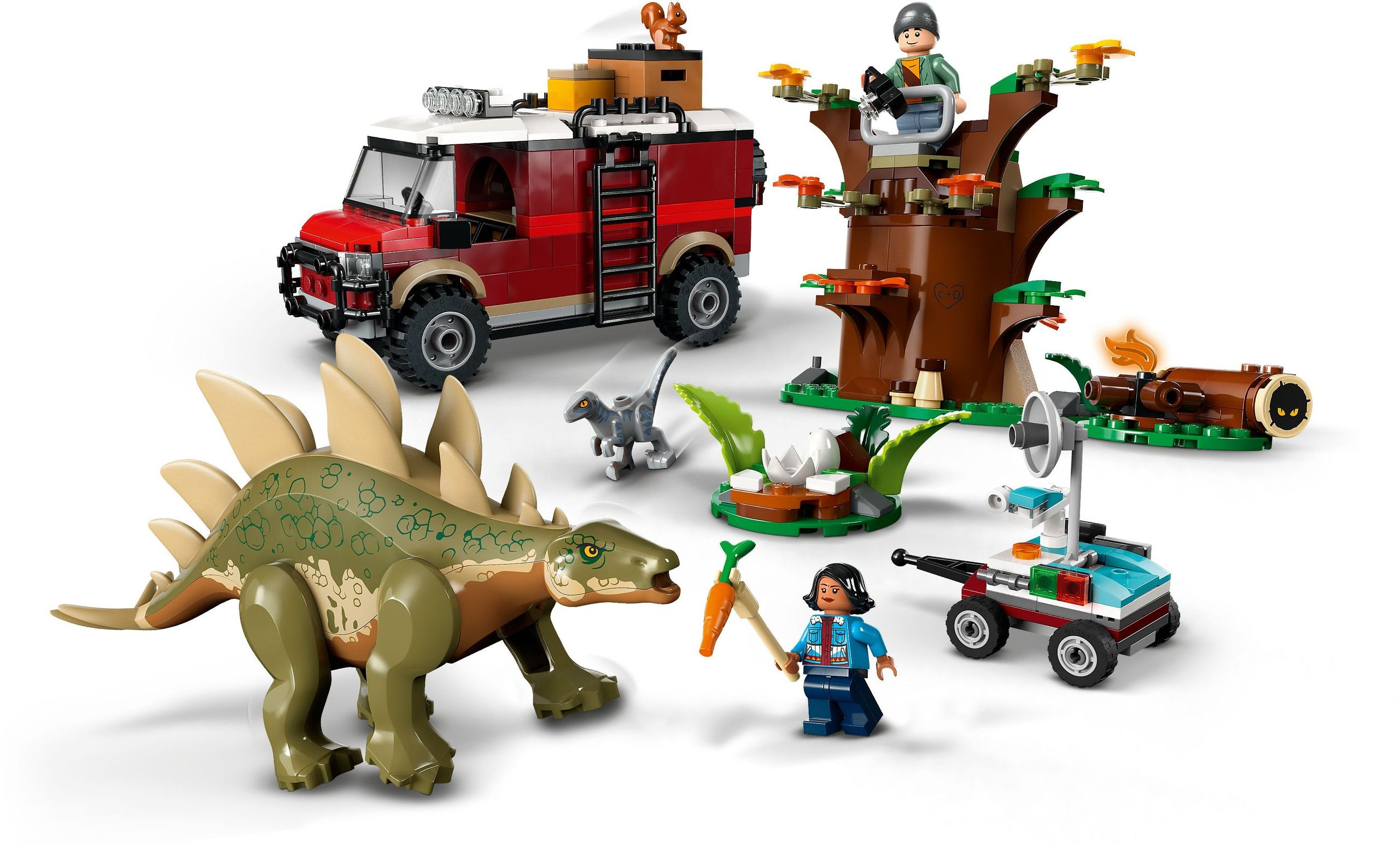 Конструктор LEGO 76965 Jurassic World Миссии динозавров: Находка стегозавра фото 4