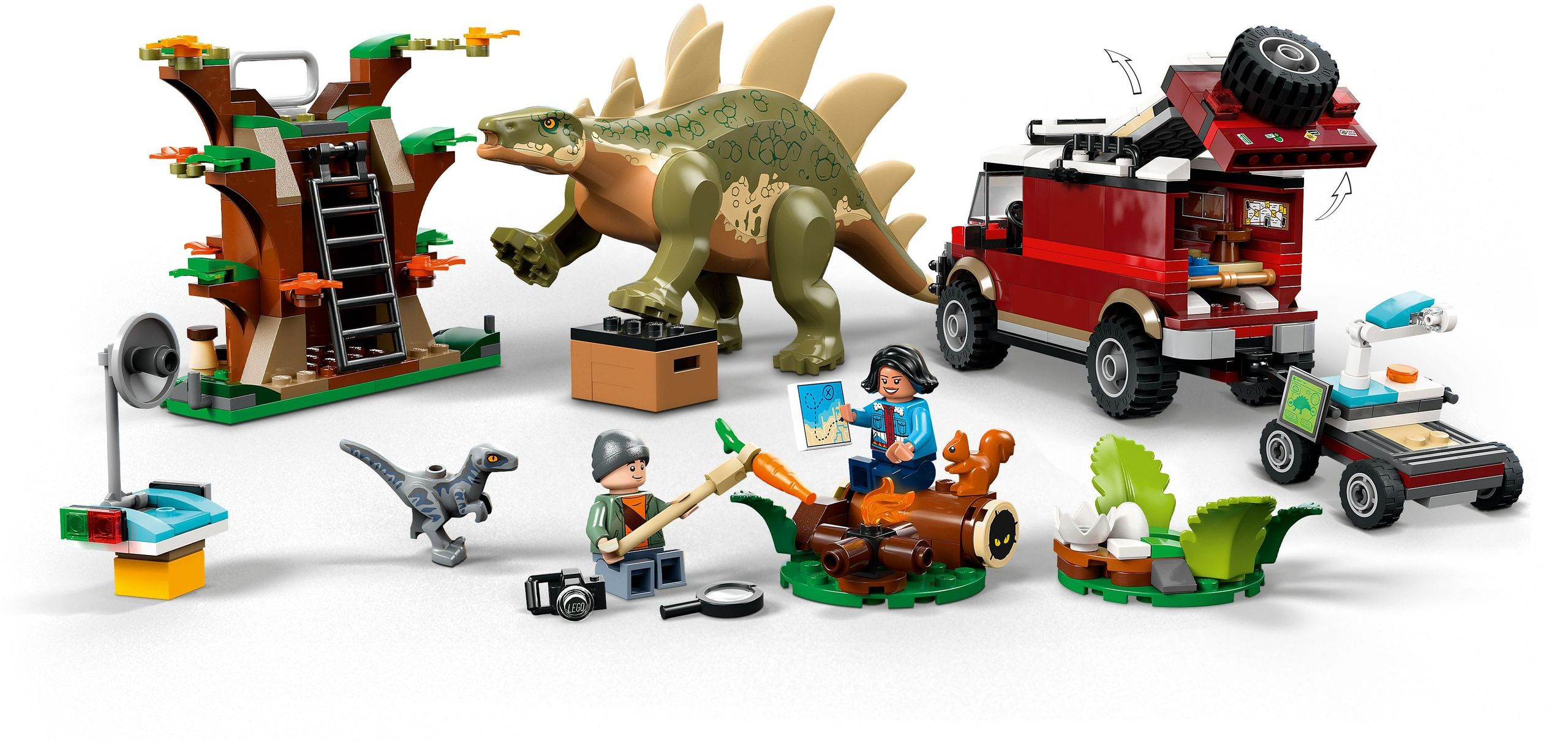 Конструктор LEGO 76965 Jurassic World Місії динозаврів: Знахідка стегозаврафото5