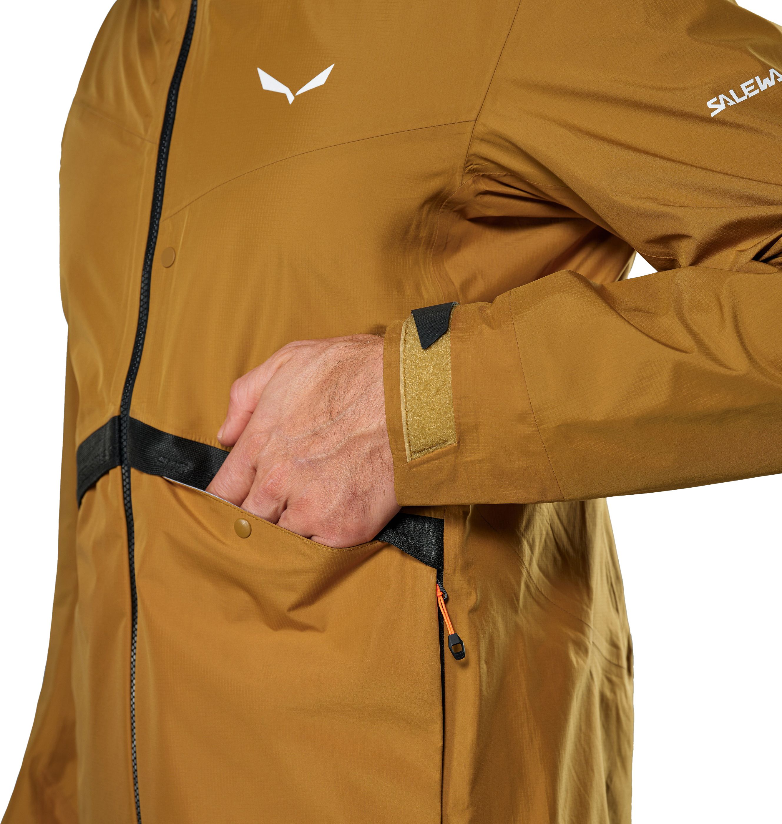 Куртка мужская Salewa Puez PTX HYB Jacket M 28839 7020 48/M коричневый фото 6