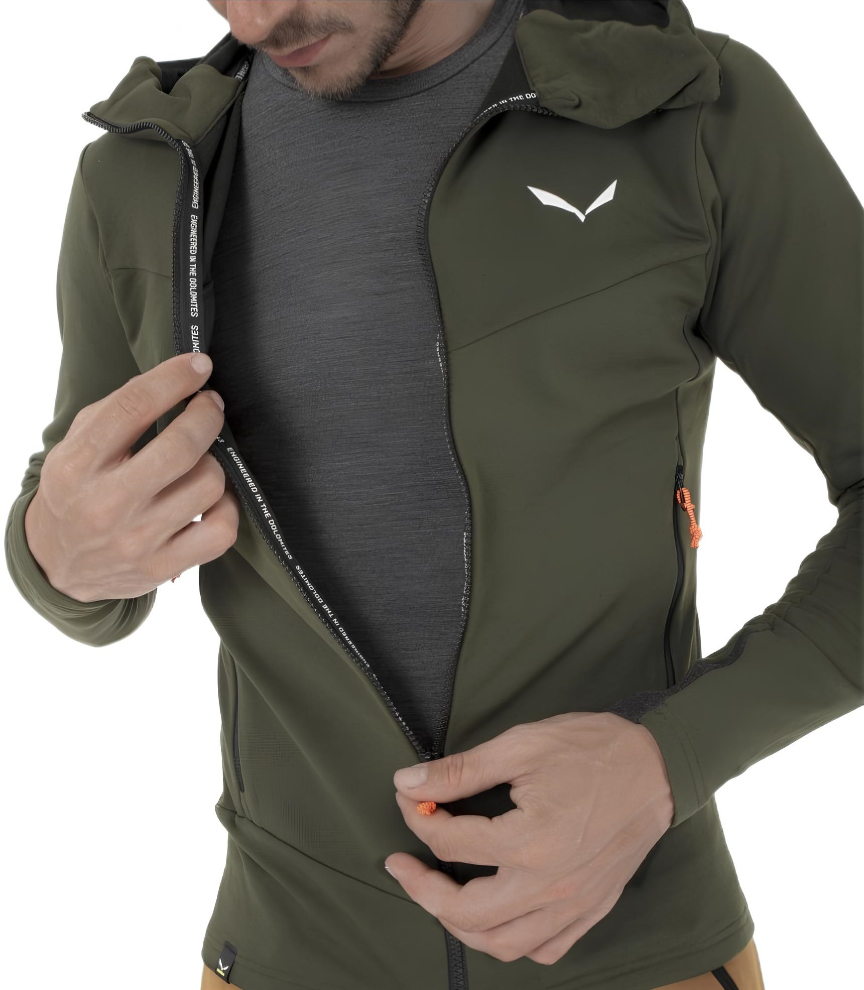 Куртка чоловіча Salewa Sella AM HD Jacket M 28732 5280 50/L темно-оливковийфото5