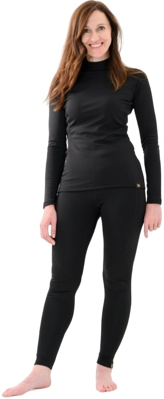 Термофутболка жіноча Turbat Yeti Top Wmn anthracite black XS чорнийфото4