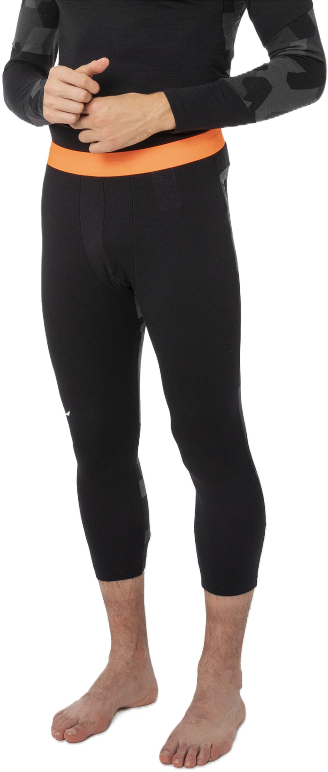 Термоштани чоловічі Salewa Cristallo Warm AMR M 3/4 Tight 28209 0910 48/M чорнийфото5