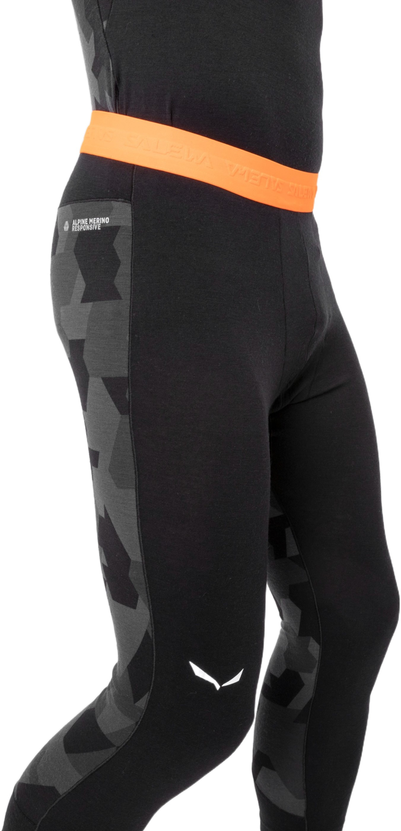 Термоштани чоловічі Salewa Cristallo Warm AMR M 3/4 Tight 28209 0910 48/M чорнийфото8