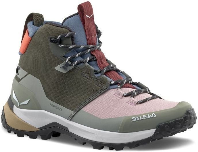 Черевики жіночі Salewa Puez Mid PTX W 61439 5651 36 оливковий/рожевийфото2