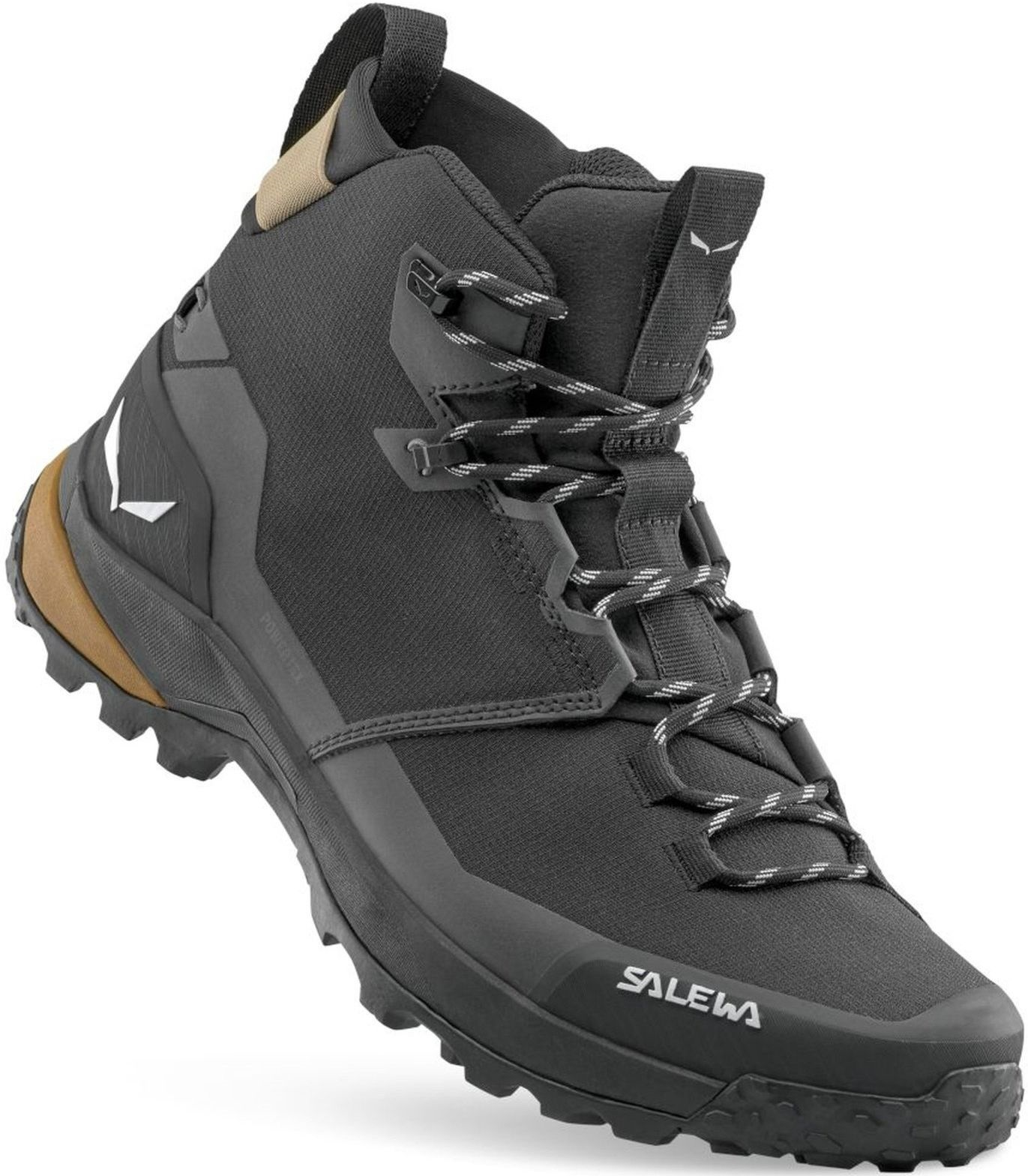 Черевики чоловічі Salewa Puez Mid PTX M 61438 0971 45 чорнийфото4