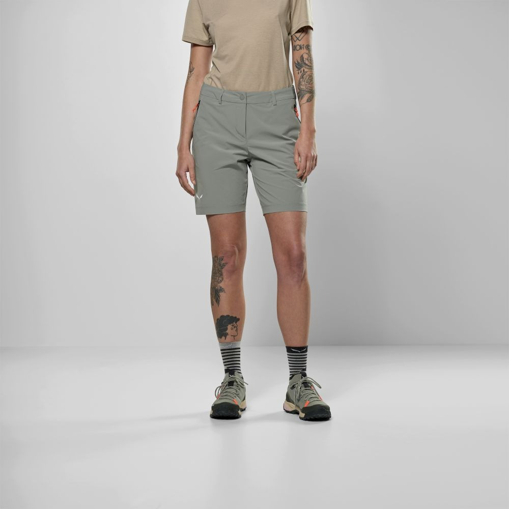 Шорти жіночі Salewa Puez Talvena DST Shorts W 28819 5130 42/36 S сірийфото