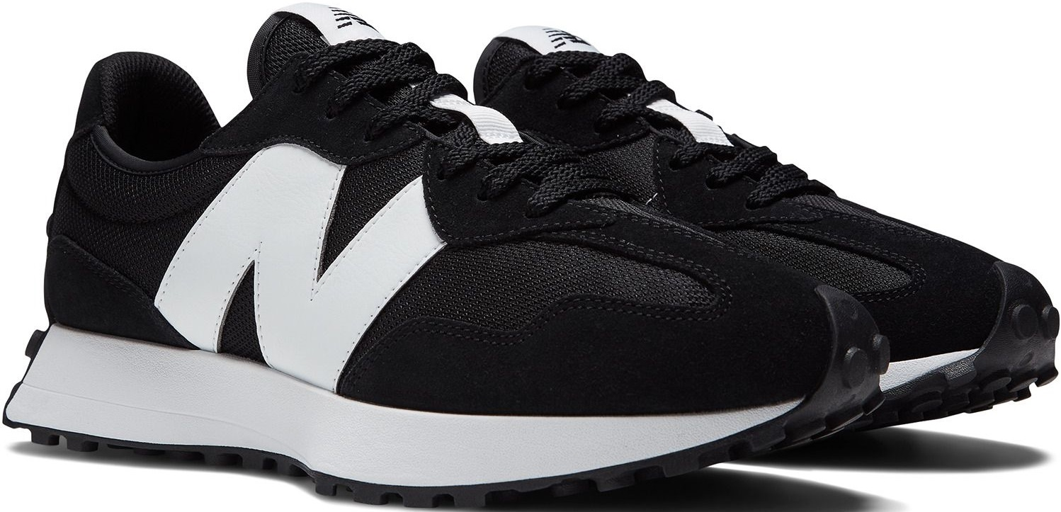 Кросівки чоловічі New Balance 327 MS327CBW 46,5 (12 US) чорно-біліфото
