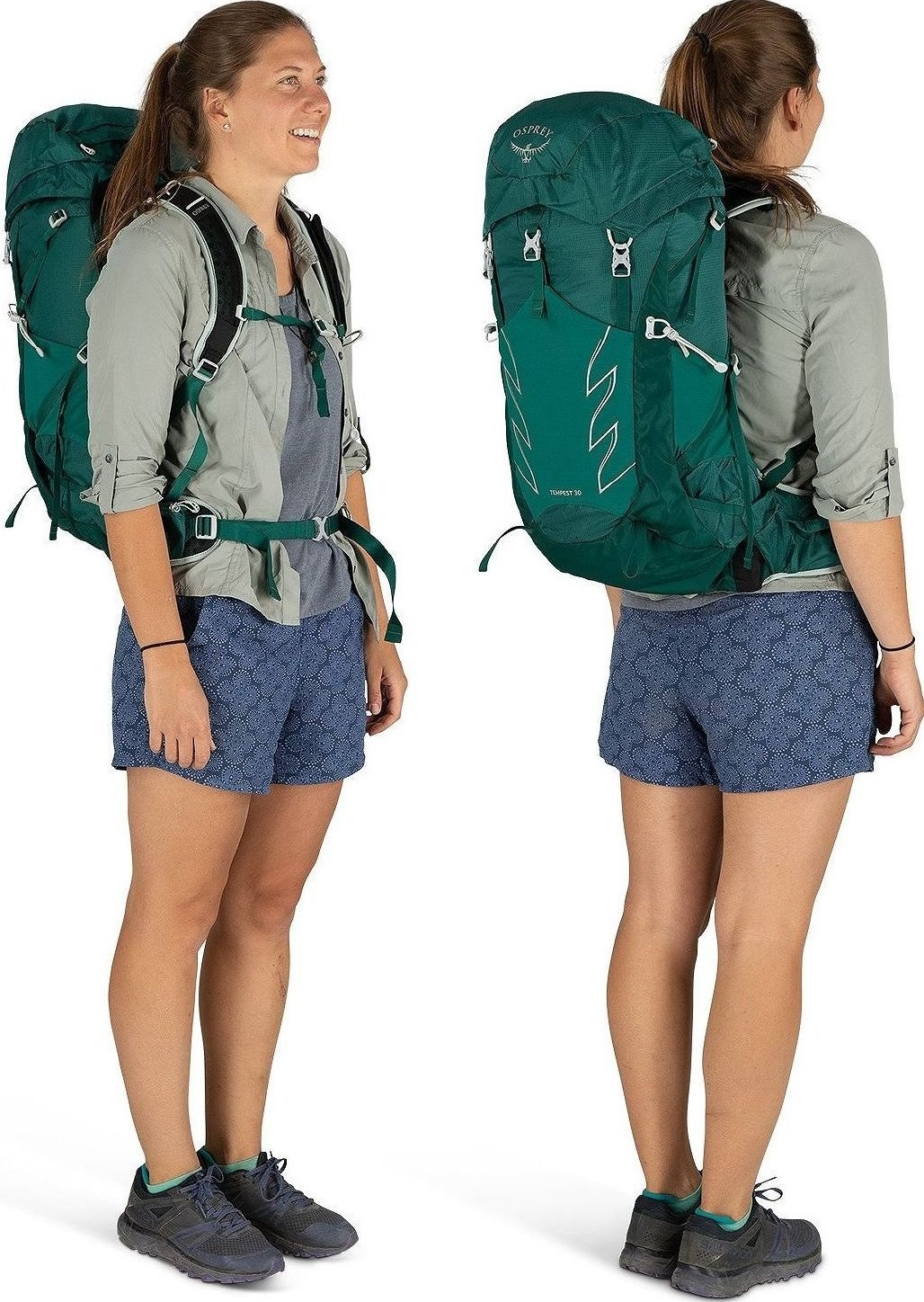 Рюкзак Osprey Tempest 30 jasper green WXS/S зеленый фото 6