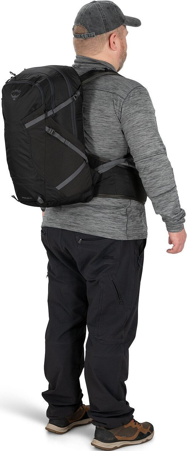 Рюкзак Osprey Sportlite 25 dark charcoal grey M/L серый фото 7