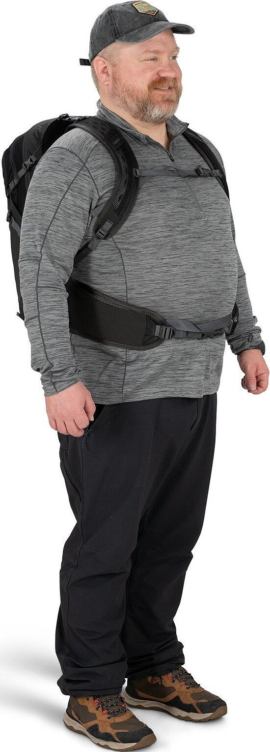 Рюкзак Osprey Sportlite 25 dark charcoal grey M/L сірийфото6