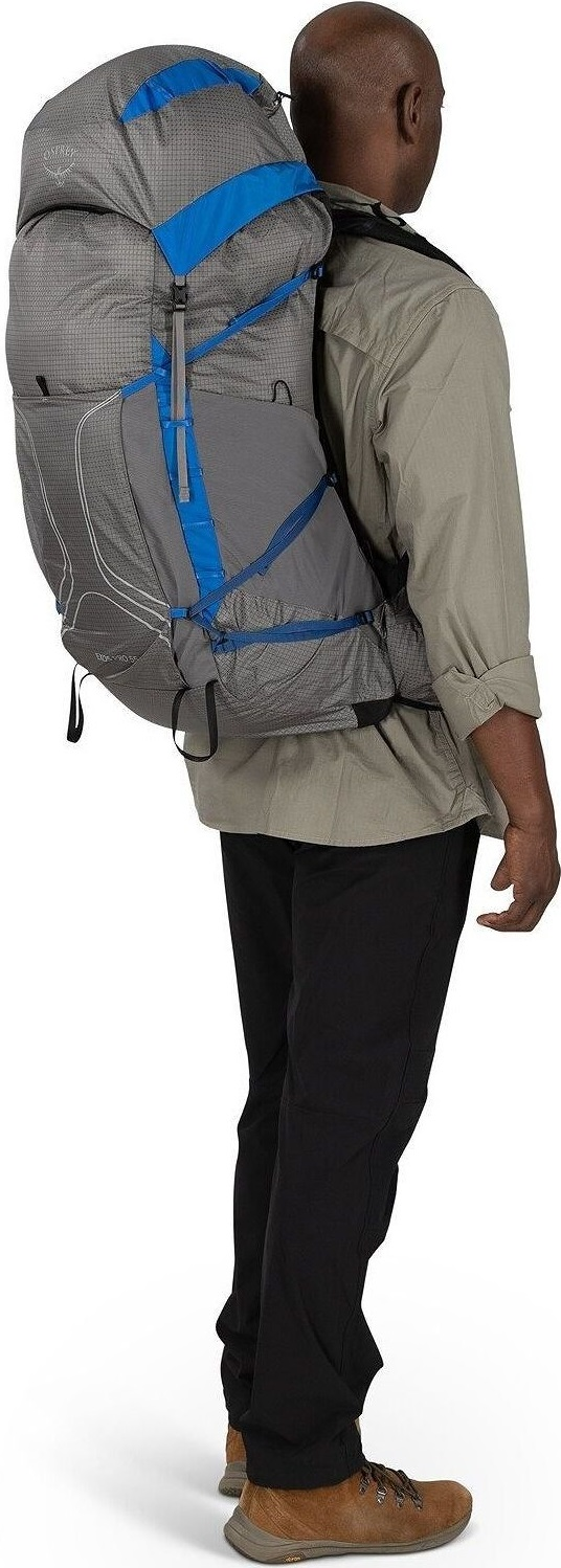 Рюкзак Osprey Exos Pro 55 dale grey/agam blue S/M сірийфото7