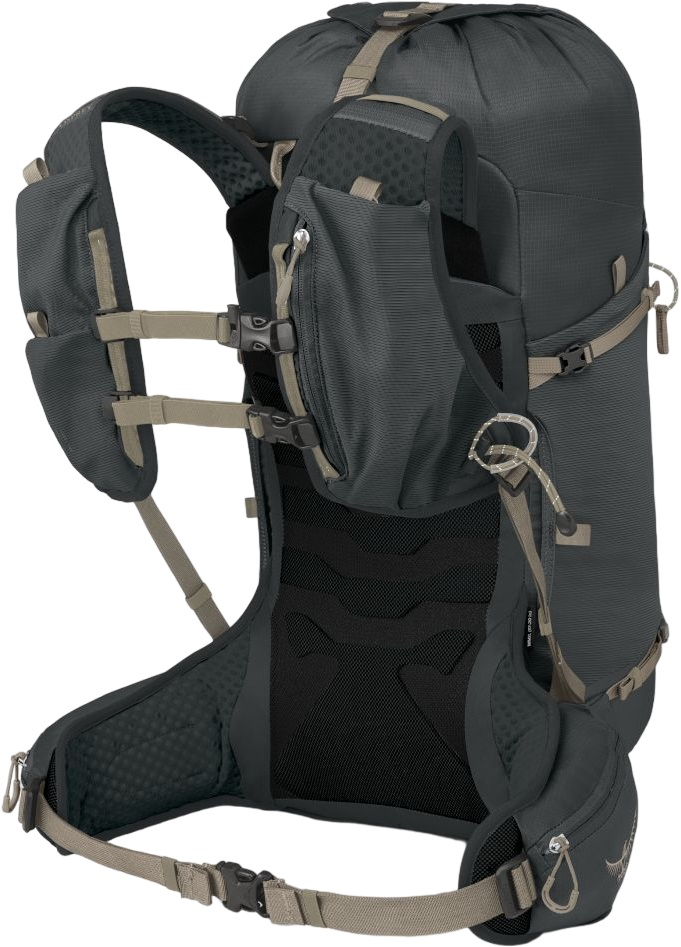 Рюкзак Osprey Tempest Velocity 30 dark charcoal/chiru tan WM/L черный фото 5