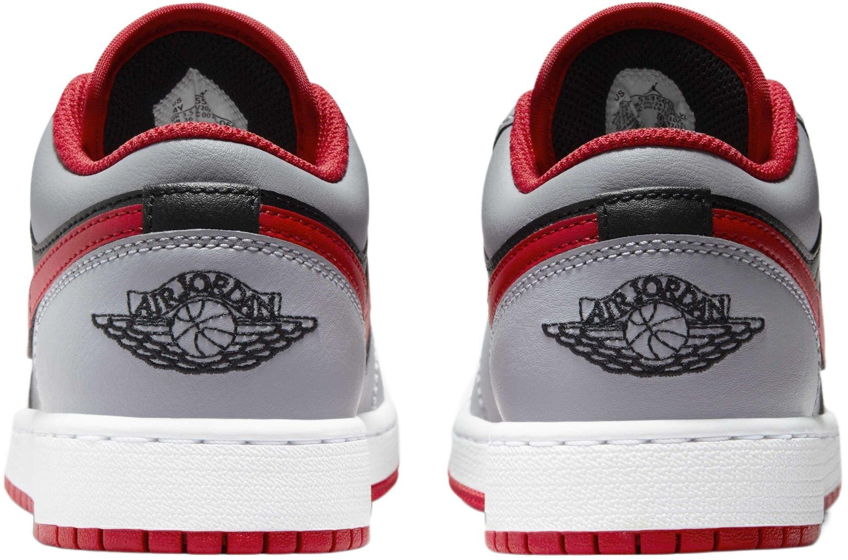 Кеди підліткові для хлопчиків Nike Air Jordan 1 Low BG 553560-060 38 (6Y US) сіріфото5