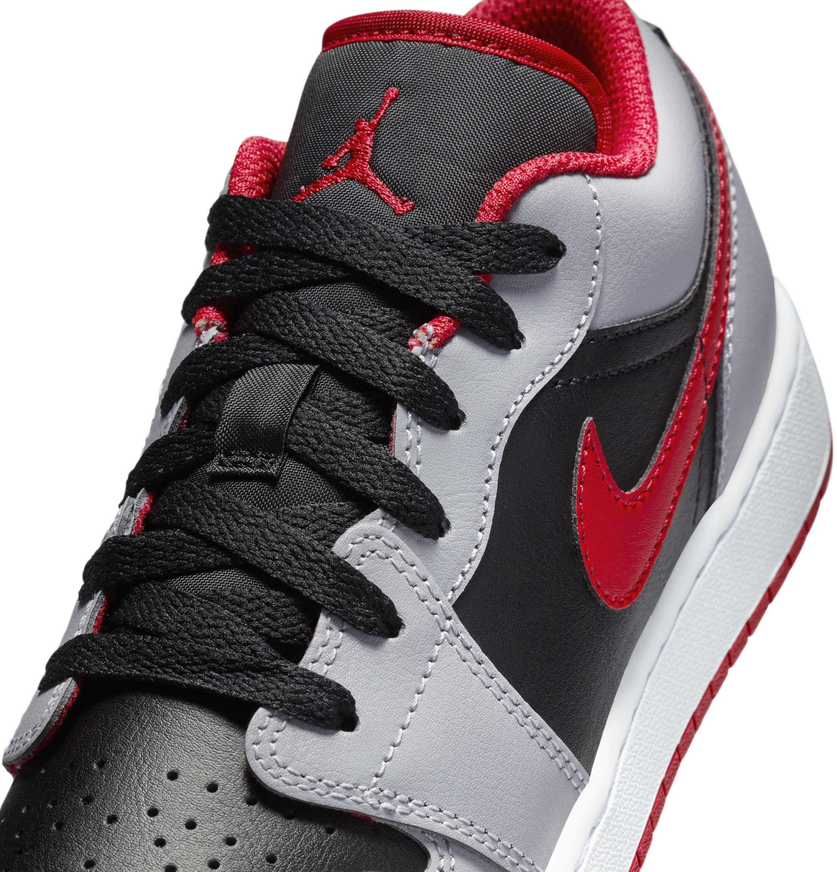 Кеди підліткові для хлопчиків Nike Air Jordan 1 Low BG 553560-060 38 (6Y US) сіріфото6