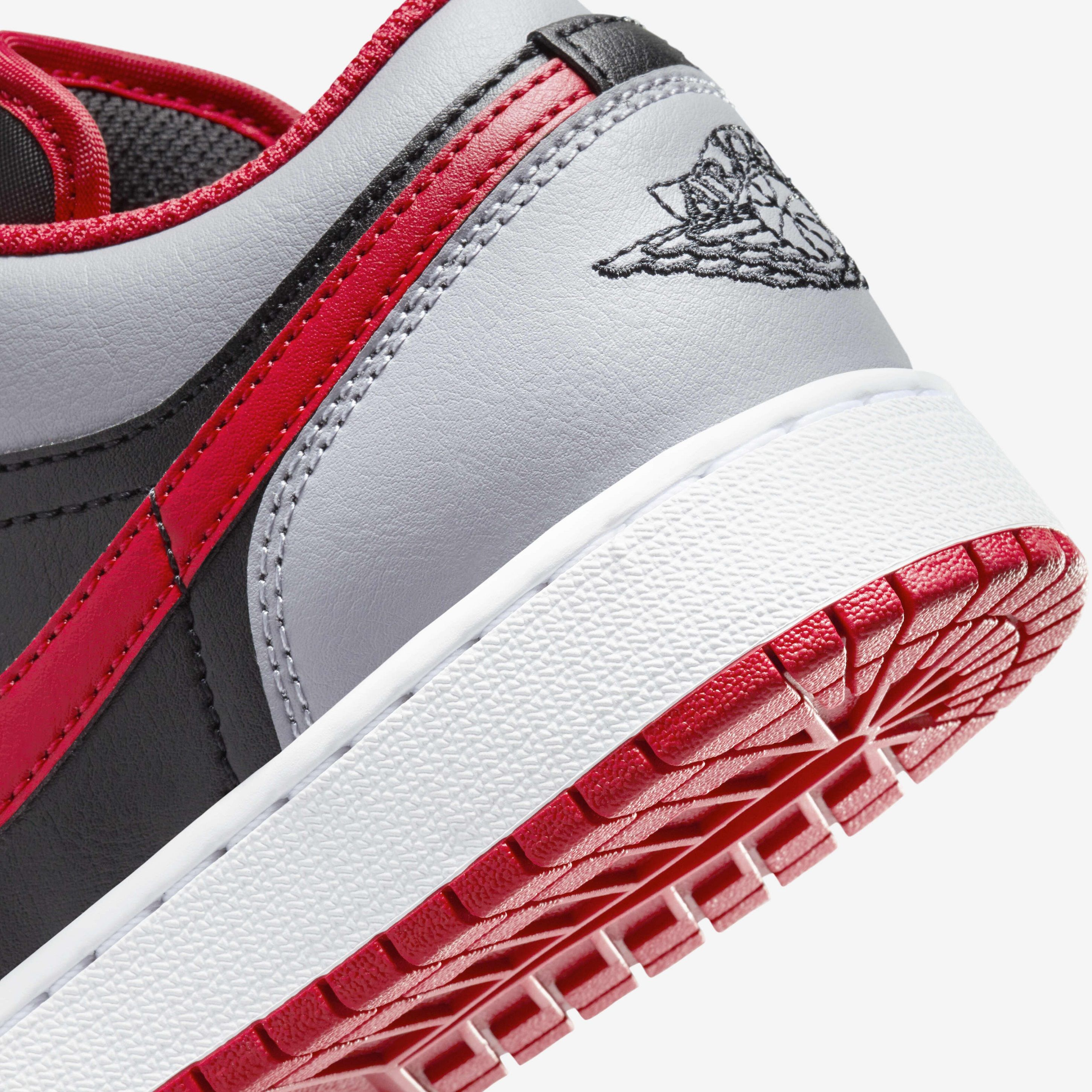 Кеди підліткові для хлопчиків Nike Air Jordan 1 Low BG 553560-060 38 (6Y US) сіріфото8