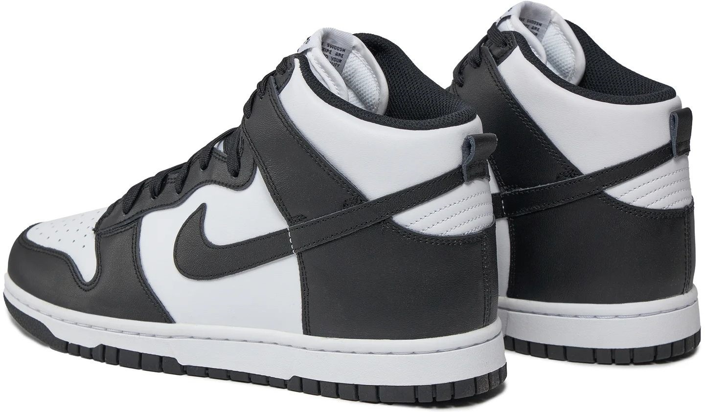 Кеди чоловічі Nike Dunk Hi Retro DD1399-105 44.5 (10.5 US) чорно-біліфото5