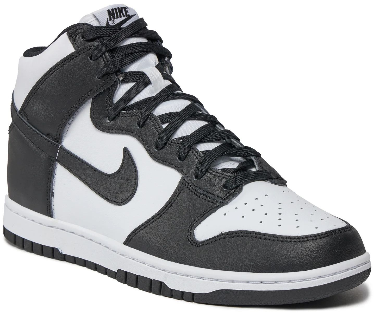 Кеди чоловічі Nike Dunk Hi Retro DD1399-105 44.5 (10.5 US) чорно-біліфото3