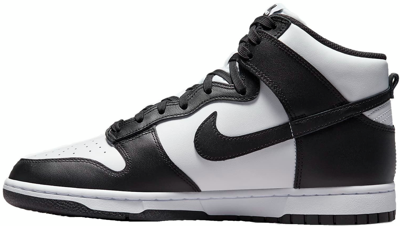 Кеды мужские Nike Dunk Hi Retro DD1399-105 44.5 (10.5 US) черно-белые фото 2