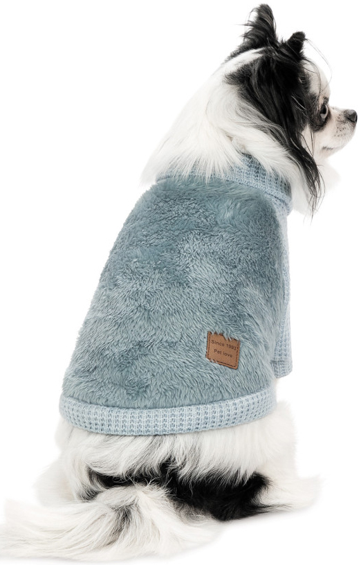 Светр для собак Pet Fashion Fur розмір ХS2 блакитнийфото