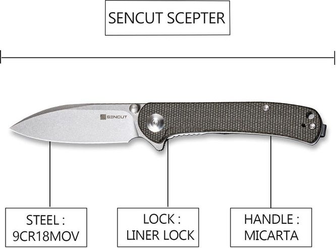 Ніж складаний Sencut Scepter SA03Fфото9