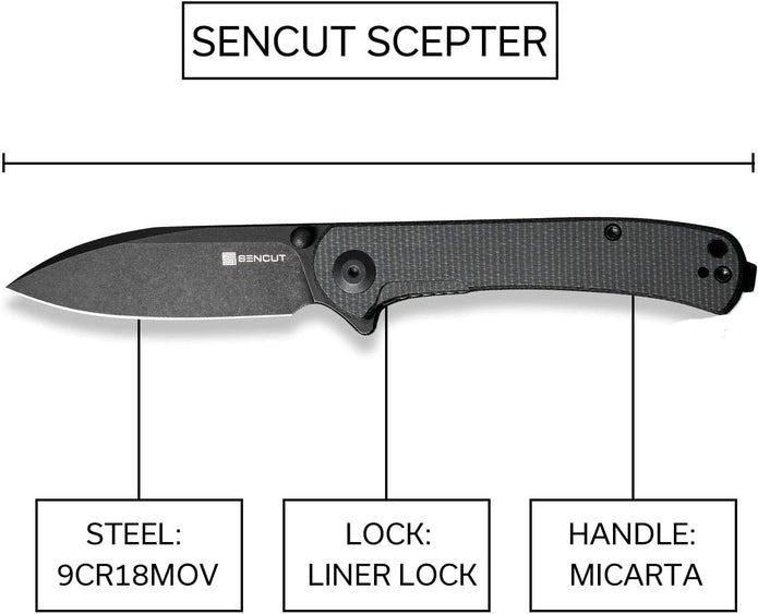 Нож складной Sencut Scepter SA03G фото 9