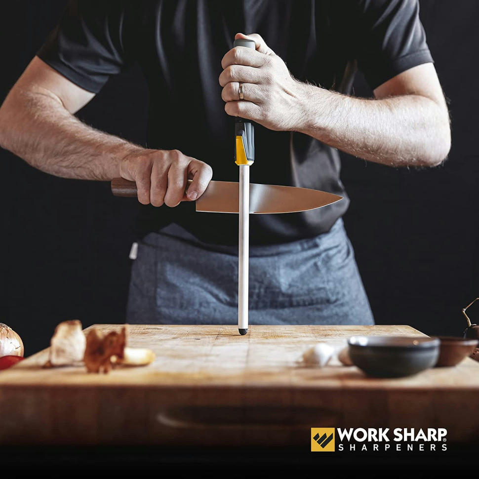 Керамічний мусат Work Sharp Ceramic Kitchen Honing Rod WSKTNCHR-Iфото5