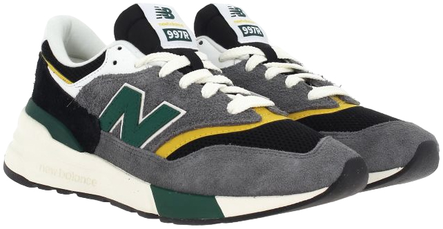 Кроссовки мужские New Balance 997R U997RRA 44 (10 US) серые/зеленые фото 4