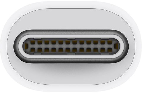 Адаптер Apple Thunderbolt 3 (USB-C) to Thunderbolt 2 (MYH93ZM/A) фото 2