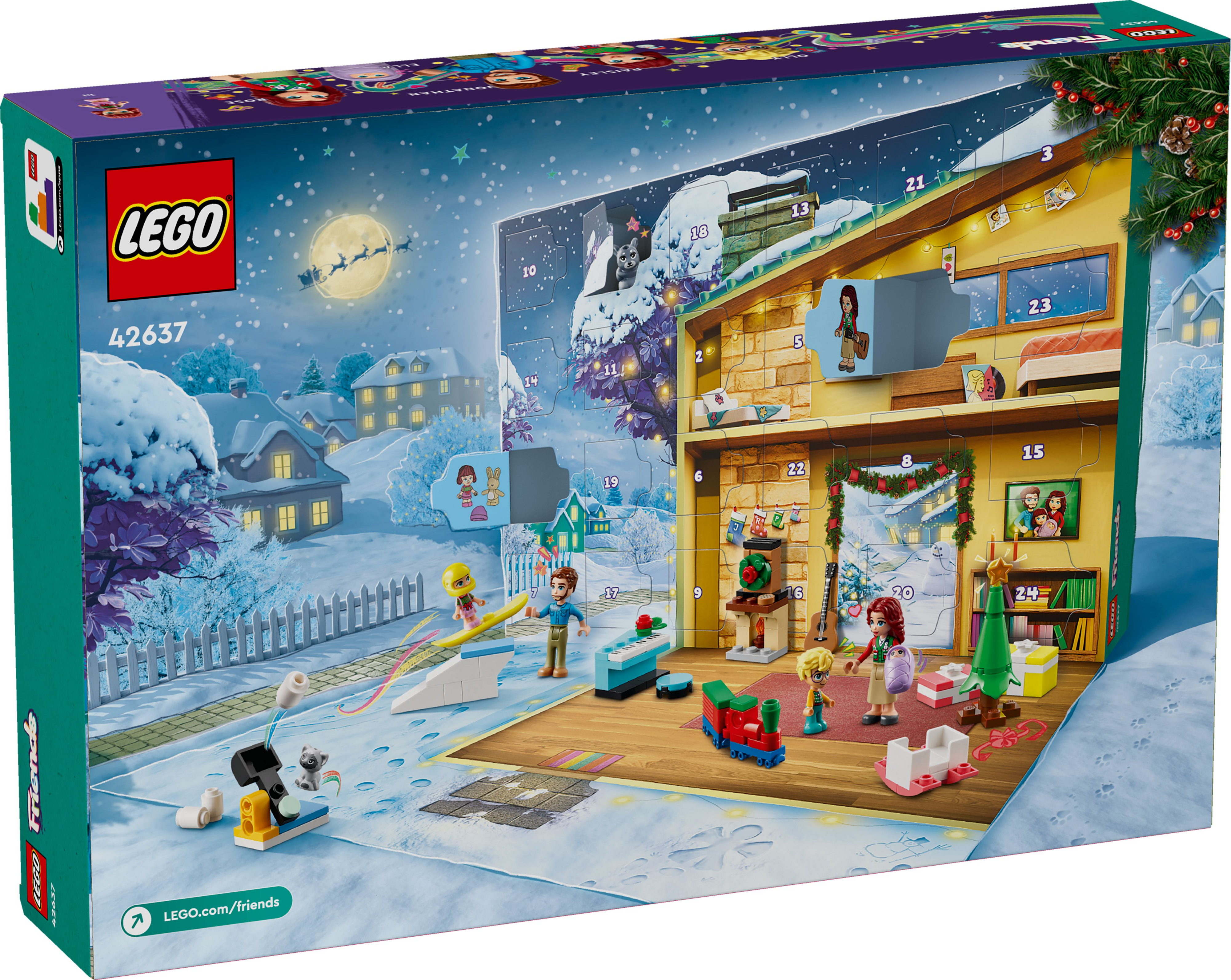 Конструктор LEGO 42637 Friends Новорічний календар 2024фото39