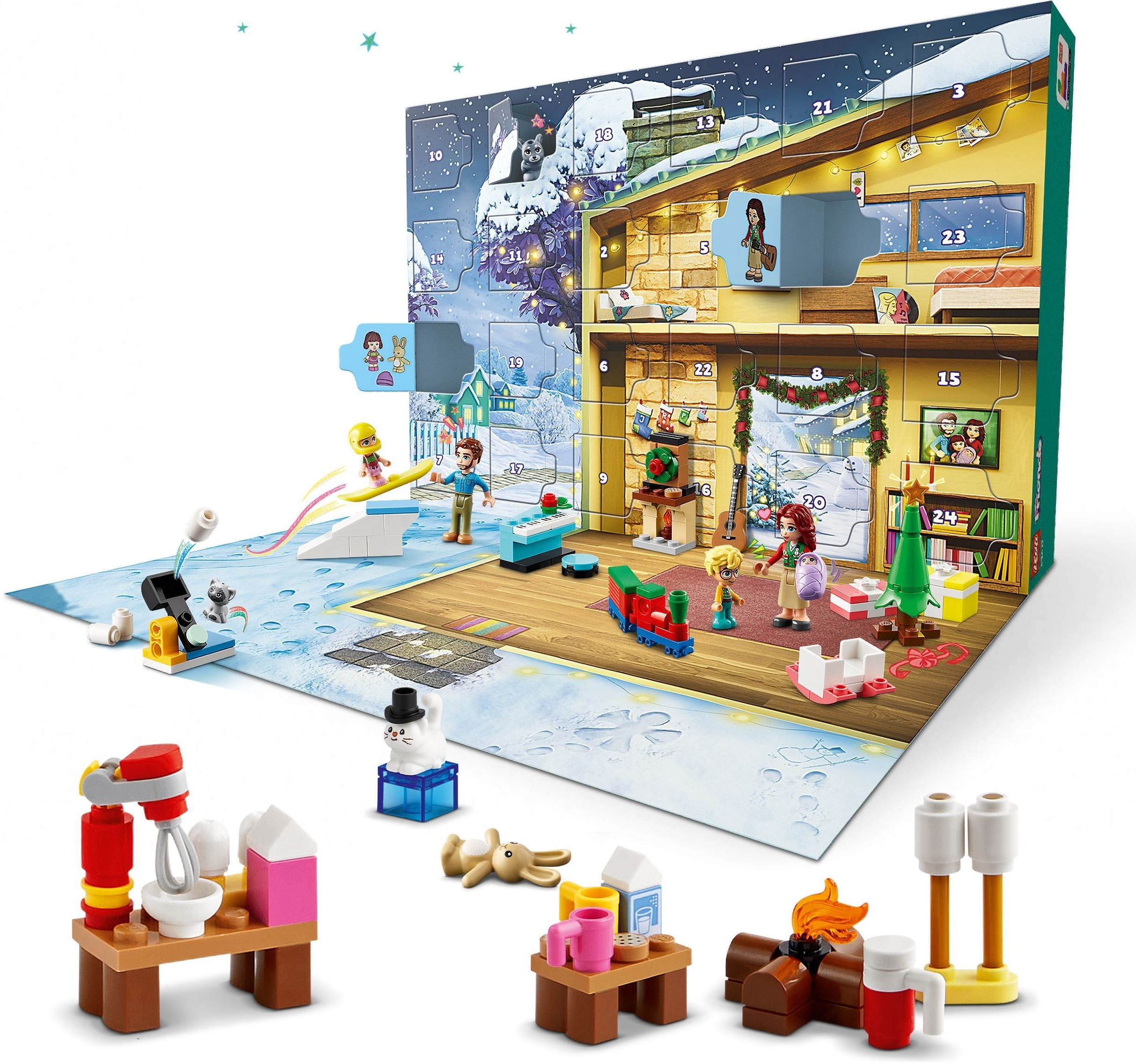 Конструктор LEGO 42637 Friends Новогодний календарь 2024 фото 28