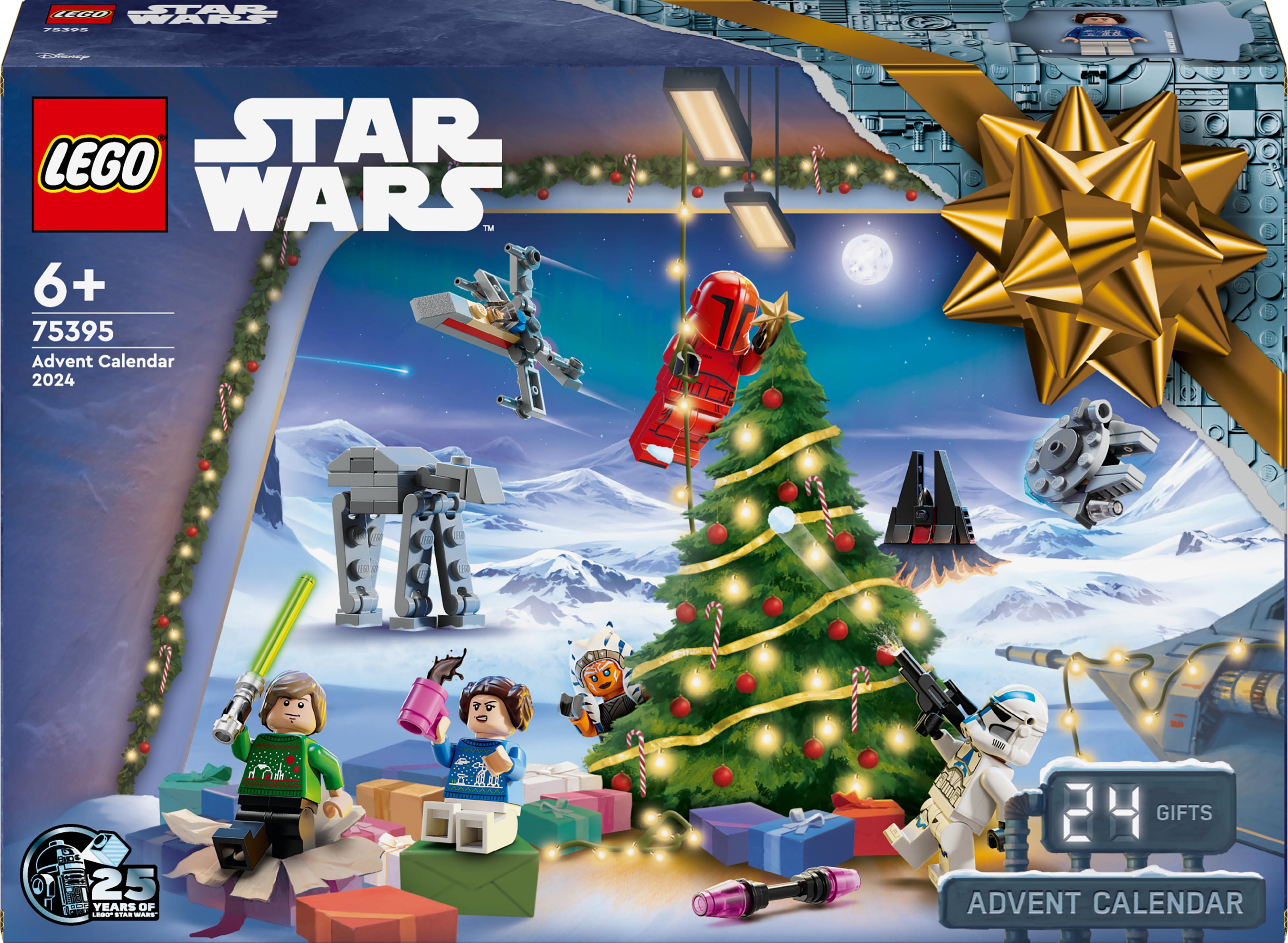 Конструктор LEGO 75395 Star Wars Рождественский календарь 2024 фото 2