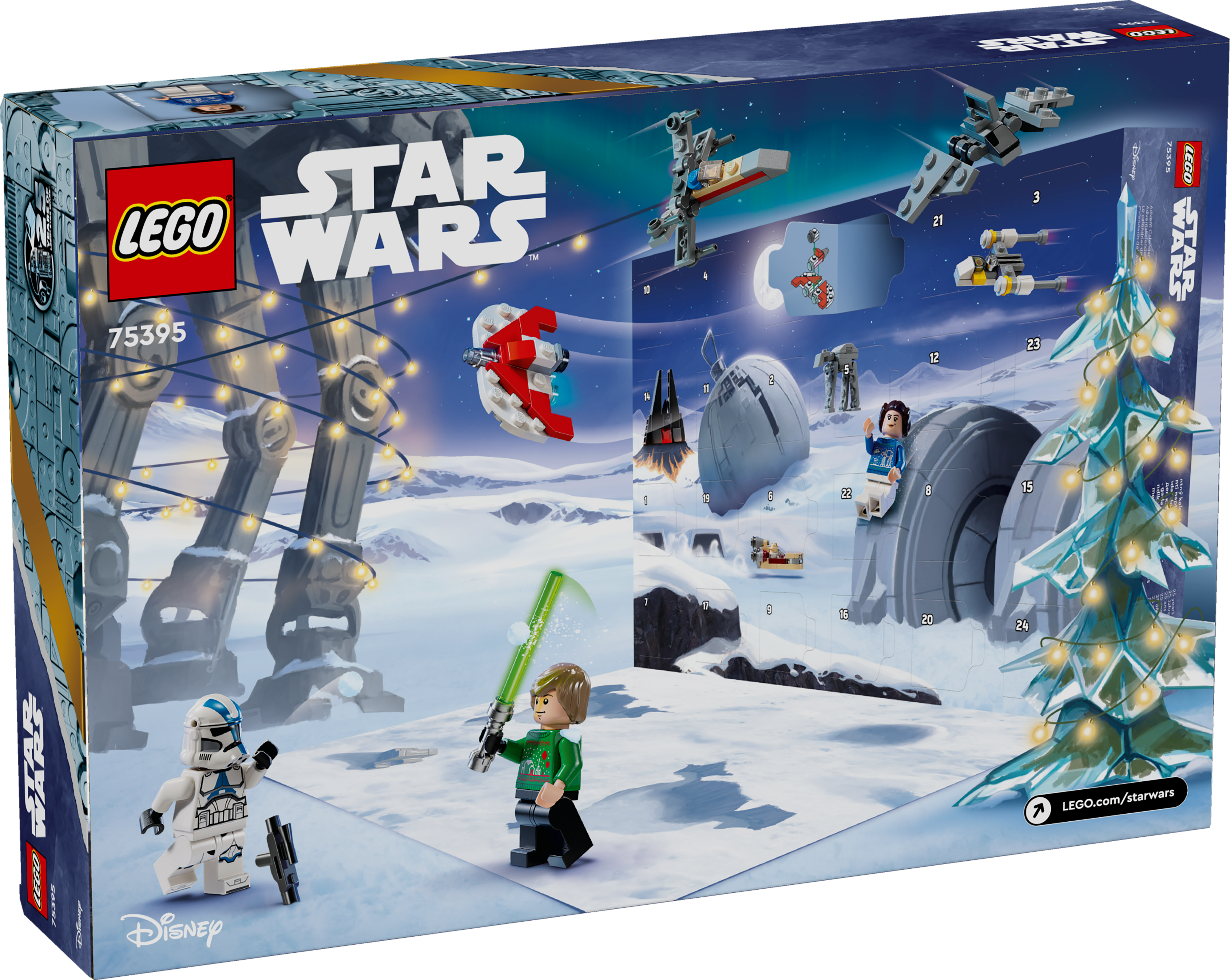 Конструктор LEGO 75395 Star Wars Рождественский календарь 2024 фото 45