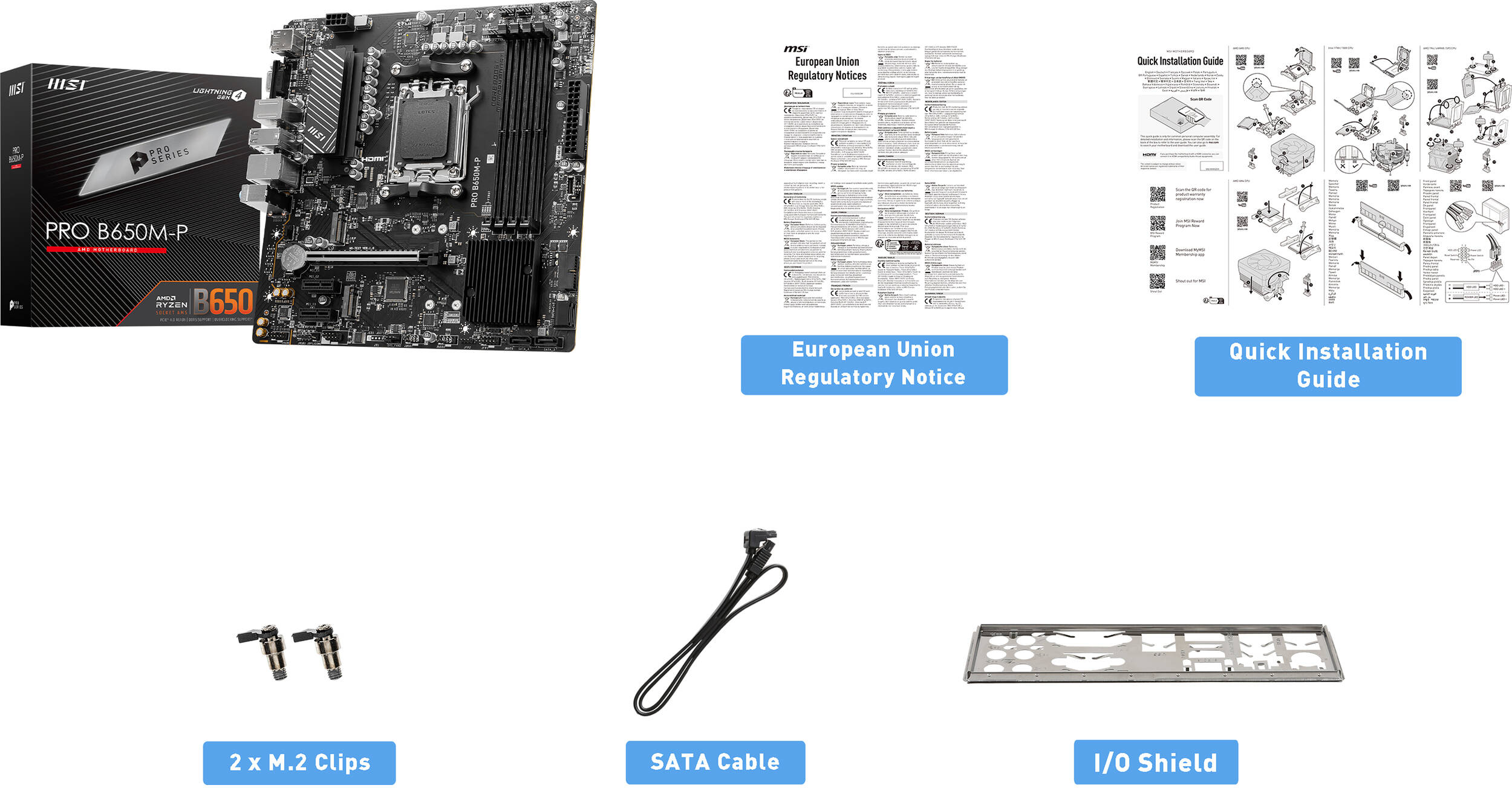 Материнська плата MSI PRO B650M-P (911-7E27-006)фото7