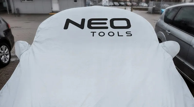 Тент автомобильный Neo Tools многослойный водонепроницаемый XL фото 9