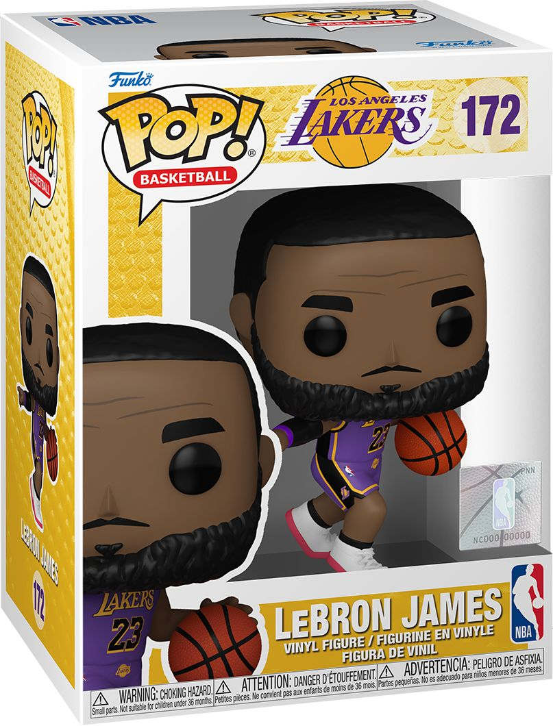 Коллекционная фигурка Funko POP! NBA Lakers - Lebron James (5908305247838) фото 2