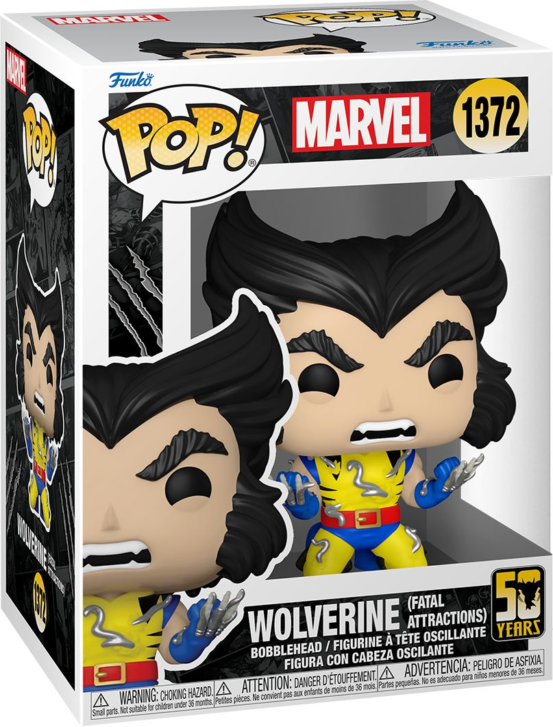 Коллекционная фигурка Funko POP! Marvel: Wolverine 50th - Ultimate Wolverine w/ Adamantium (5908305247777) фото 2