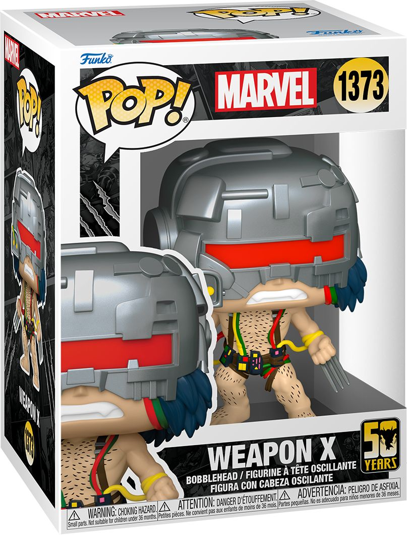 Колекційна фігурка Funko POP! Marvel: Wolverine 50th – Ultimate Weapon X (5908305247753)фото2