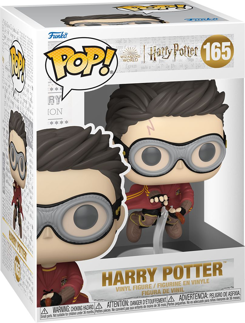 Колекційна фігурка Funko POP! Harry Potter: Harry w/Broom (Quidditch) (5908305247784)фото2