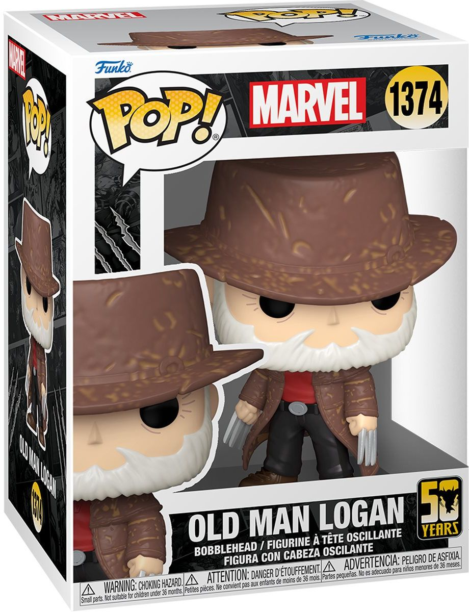 Коллекционная фигурка Funko POP! Marvel: Wolverine 50th - Ultimate Old Man Logan (5908305247739) фото 2