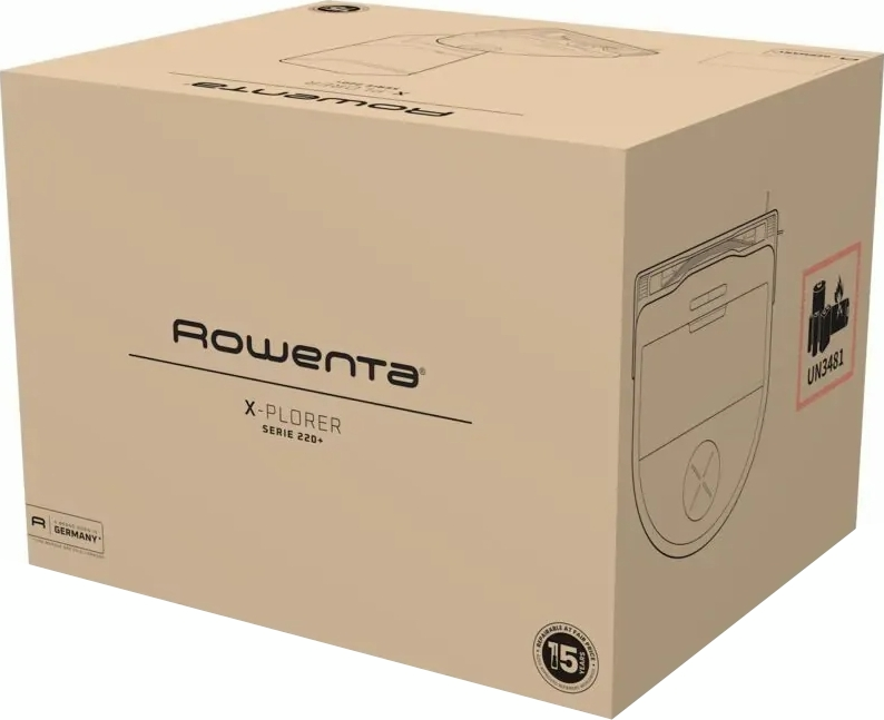 Робот-пылесос Rowenta X-Plorer Serie 220+ Animal & Allergy Model RR9495WH фото 5