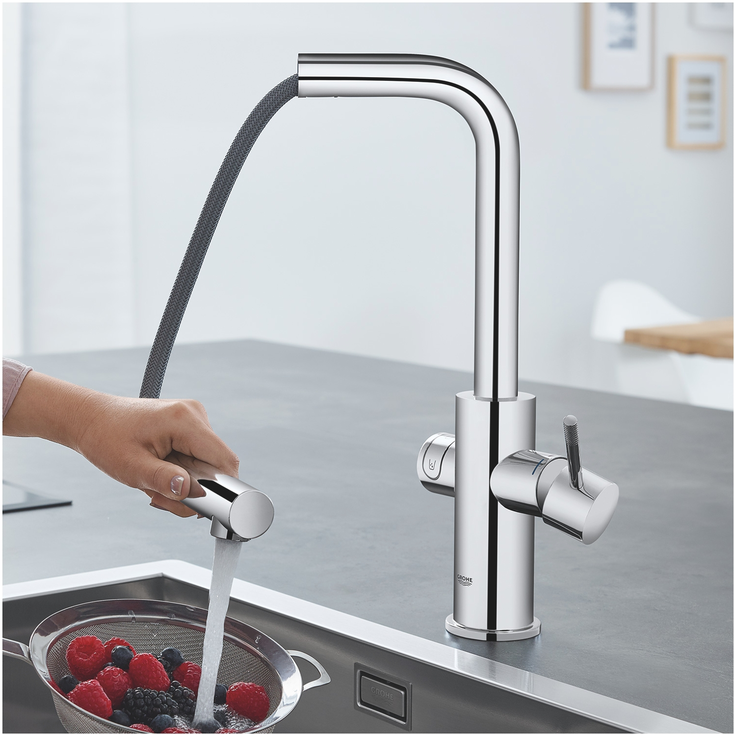 Змішувач для кухні Grohe Blue Home (31539000)фото4