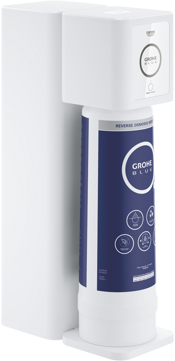 Стартовий набір зворотного осмосу Grohe Blue, білий (40877000)фото3