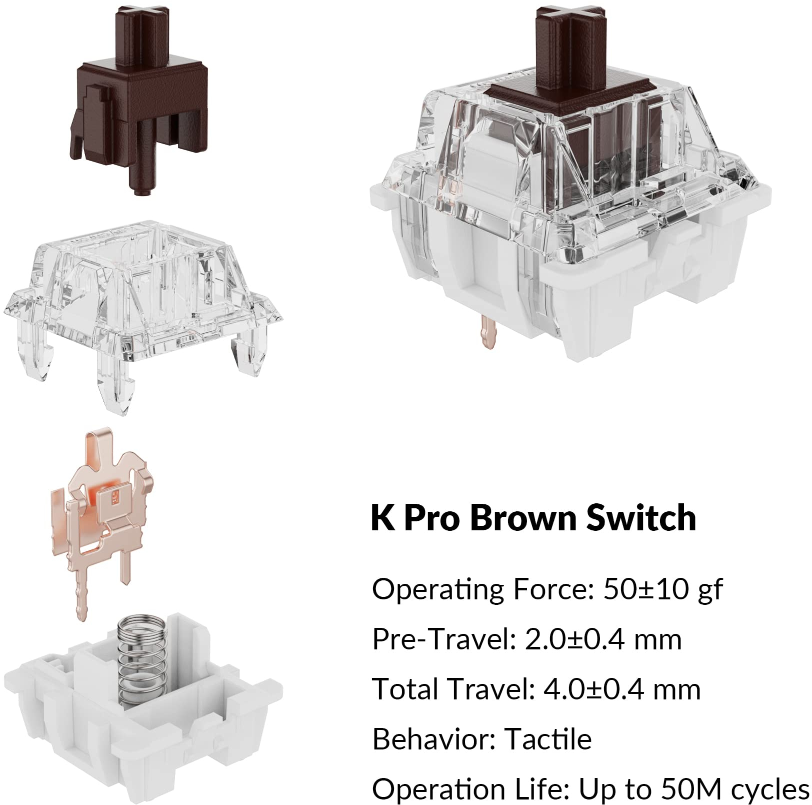 Клавіатура Keychron C1 Pro 87 Key QMK/VIA K pro Brown EN/UKR RGB Black (C1PL3_KEYCHRON)фото5