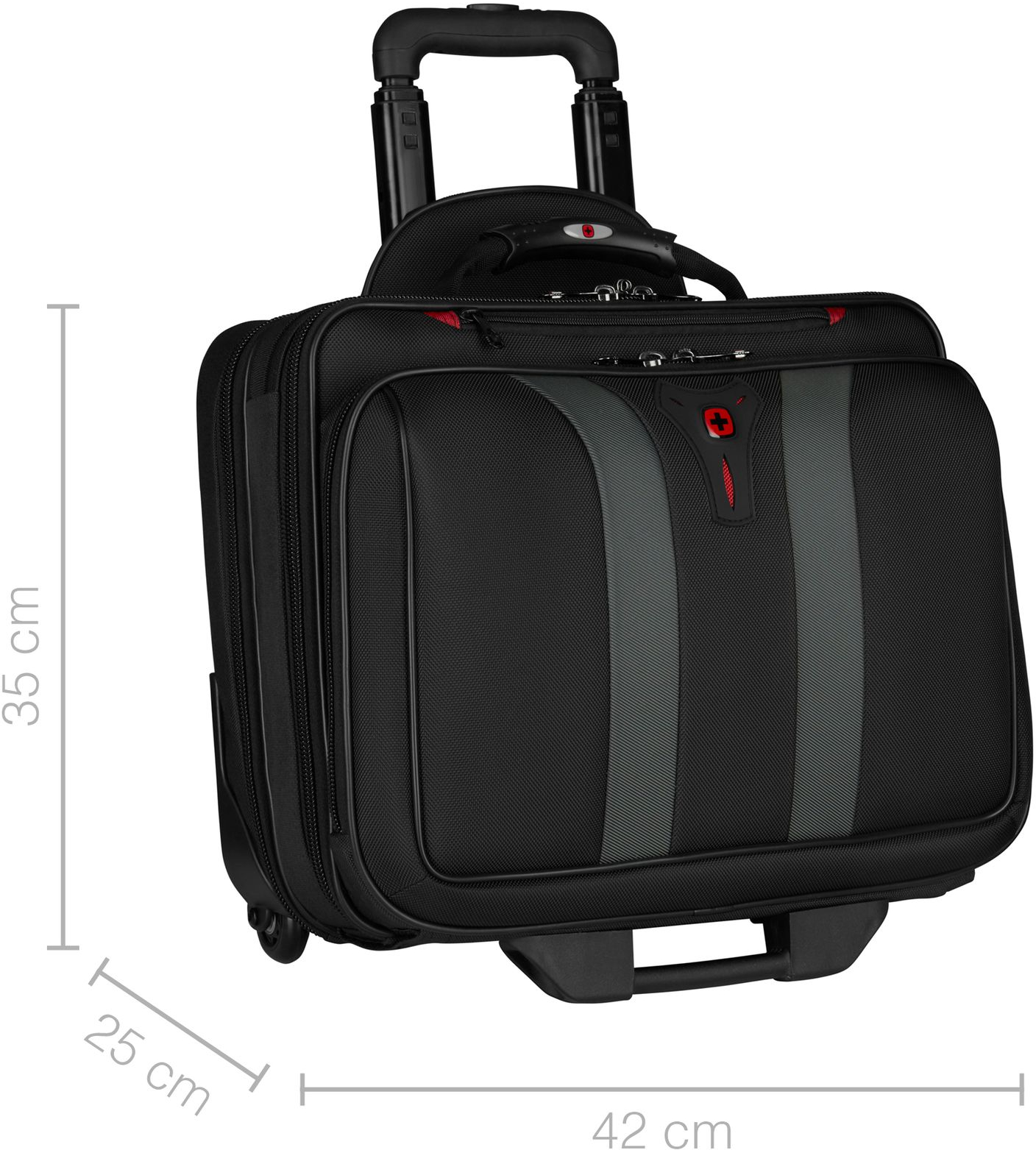 Кейс-пилот 16" Wenger Granada Wheeled Laptop Case Black (600659) фото 9