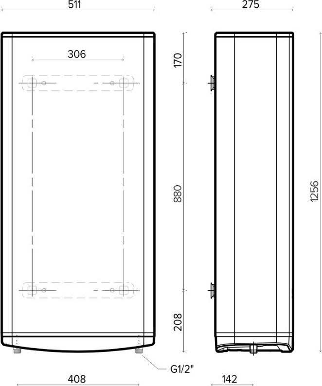 Бойлер Ariston VELIS TECH 100 EU, 100л (3100919) фото 3