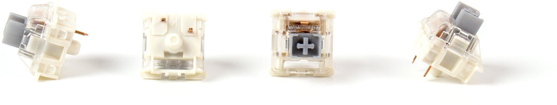 Набір механічних перемикачів Keychron Gateron G Pro Silver,Two-Stage Spring, 110 штфото