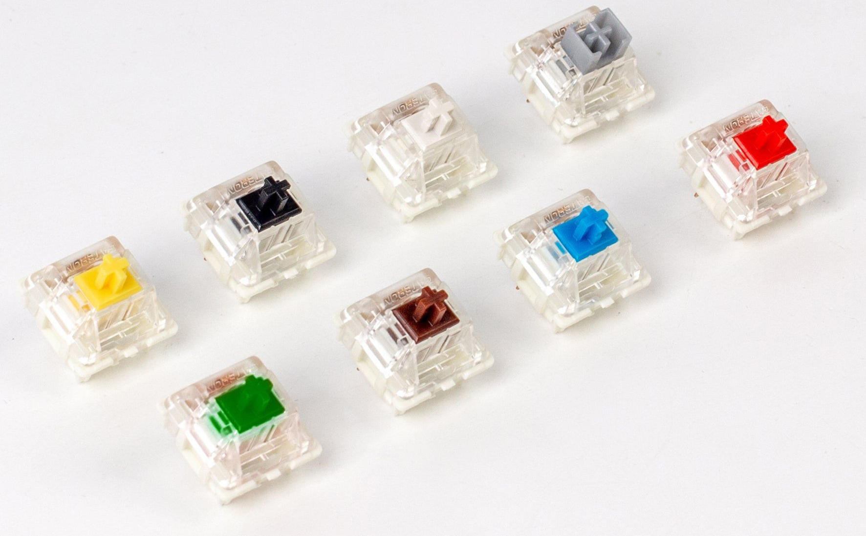 Набір механічних перемикачів Keychron Gateron G Pro Silver,Two-Stage Spring, 110 штфото